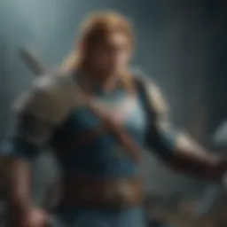 Hero of Time wielding the Master Sword