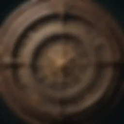 A detailed clock from the Legend of Zelda series showcasing intricate designs.